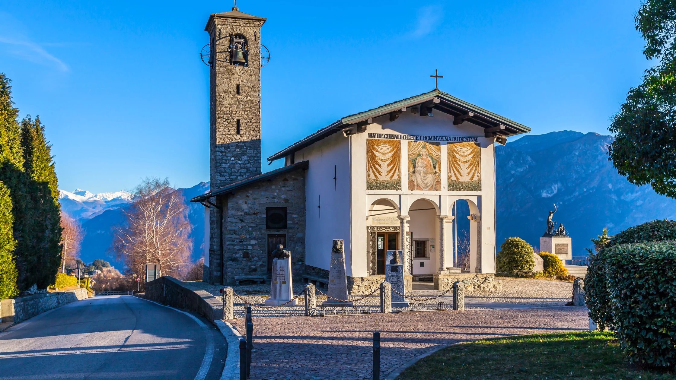 Chapel of the Madonna del Ghisallo, Magreglio, Italy
